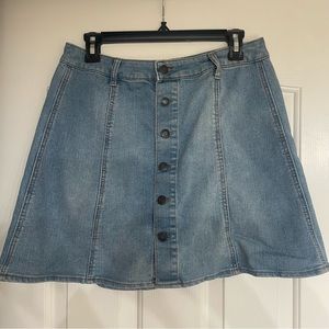 Mossimo Supply Co. Denim Skirt Size 12